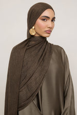 Modal Crinkle Hijab - Marble