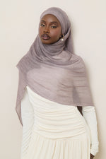 Modal Crinkle Hijab - Mushroom