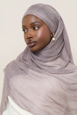 Modal Crinkle Hijab - Mushroom