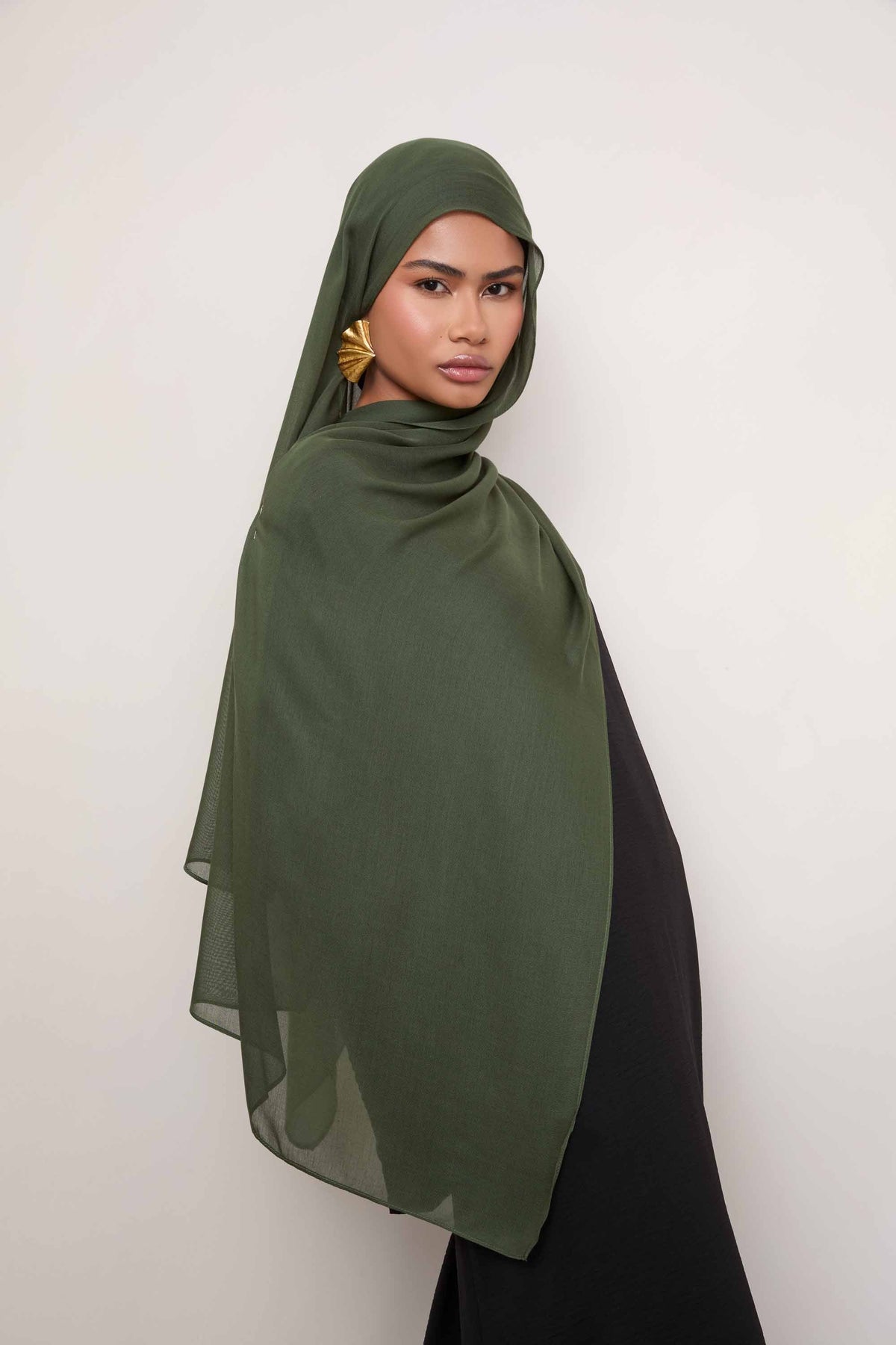 Modal Hijab - Black Forest