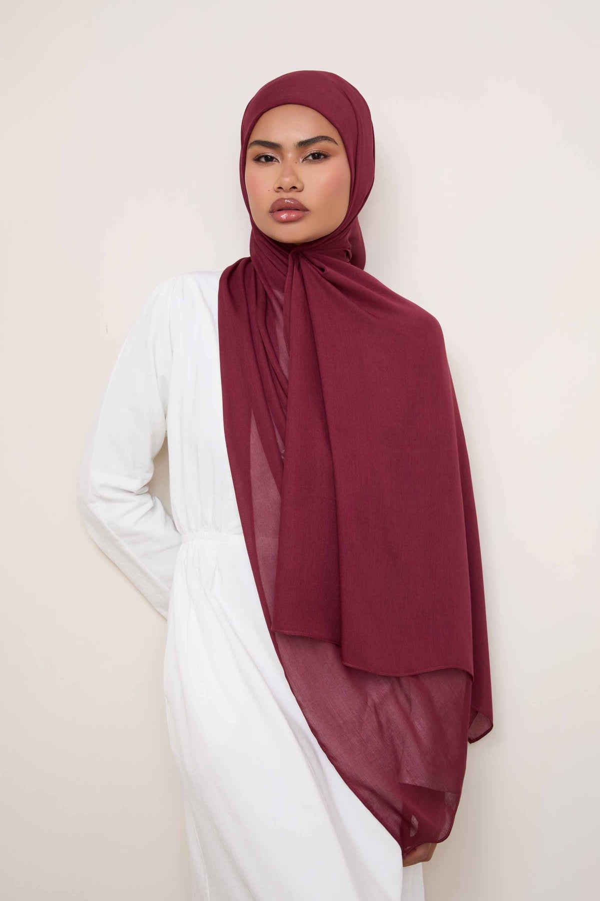 Modal Hijab - Cabernet