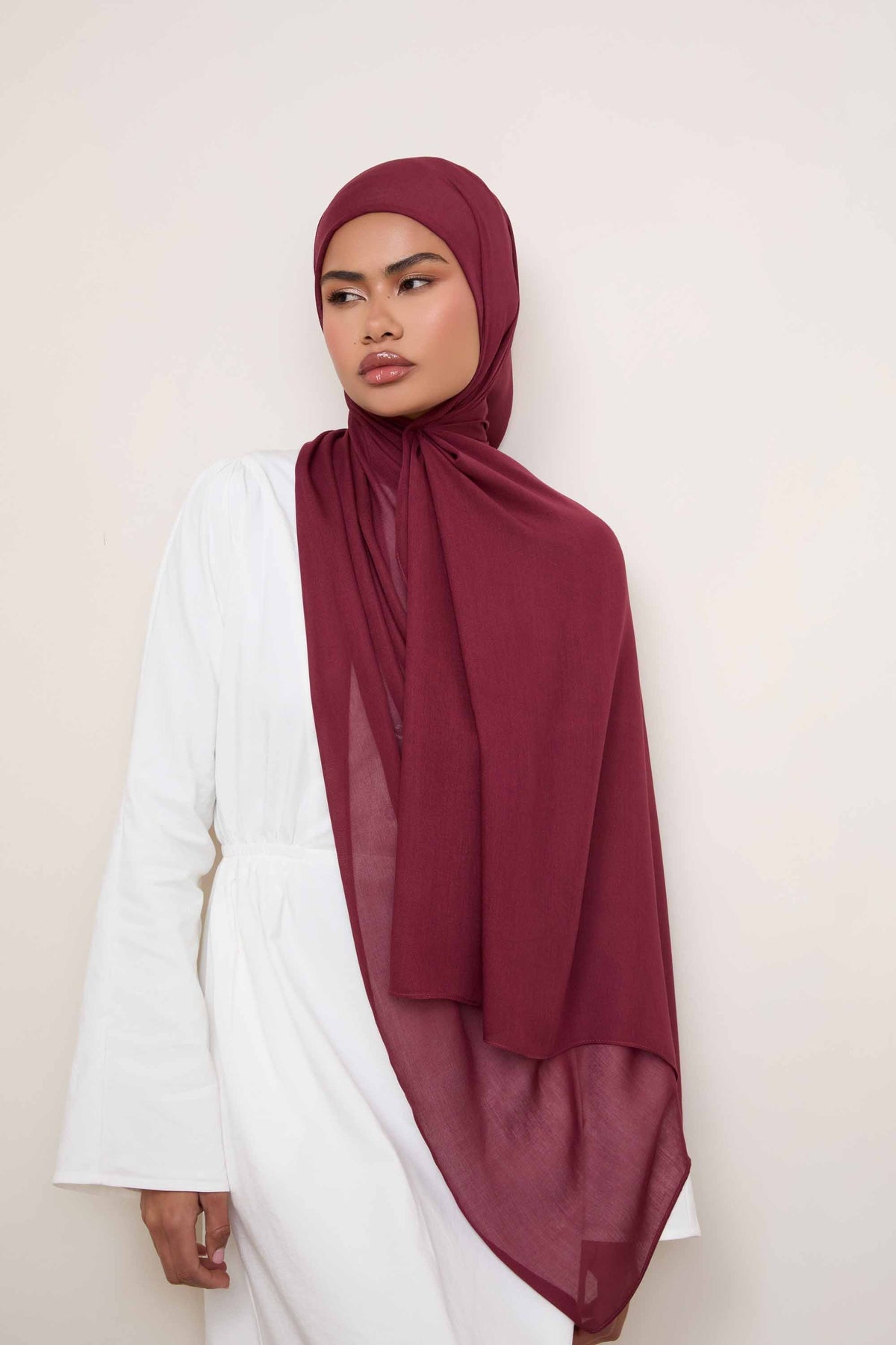 Modal Hijab - Cabernet