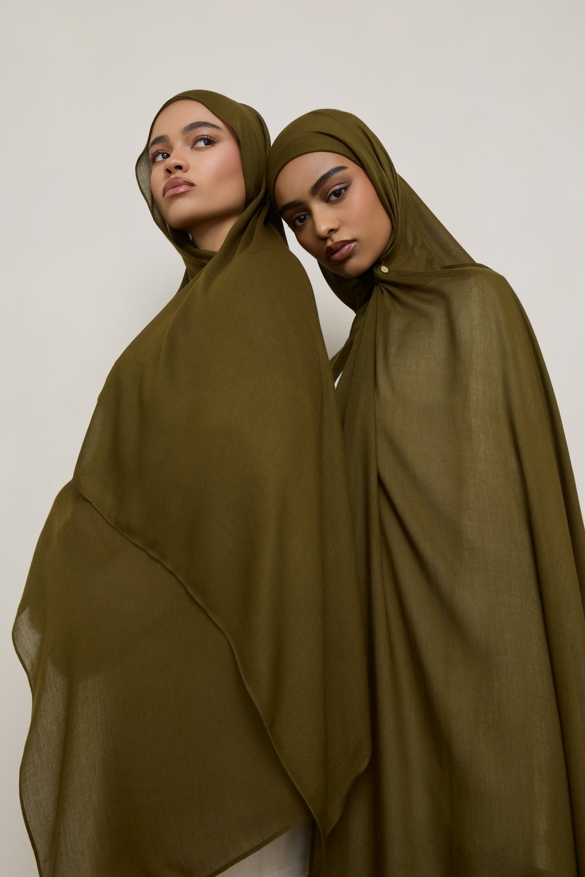 Modal Hijab - Dark Olive