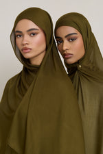 Modal Hijab - Dark Olive
