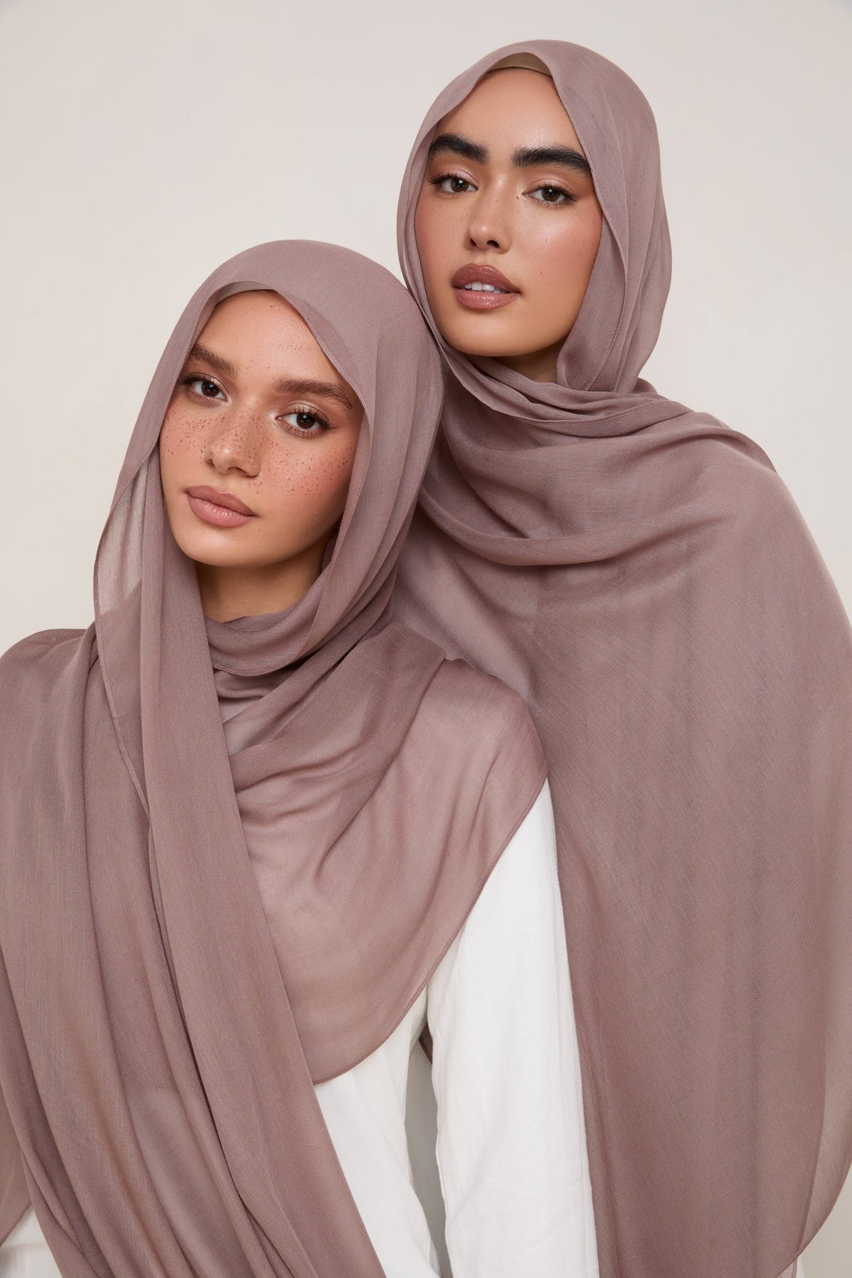 Modal Hijab - Deep Taupe