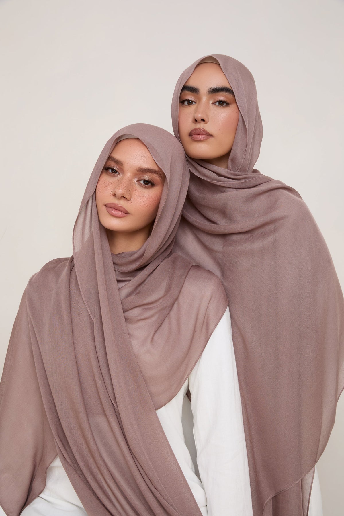 Modal Hijab - Deep Taupe