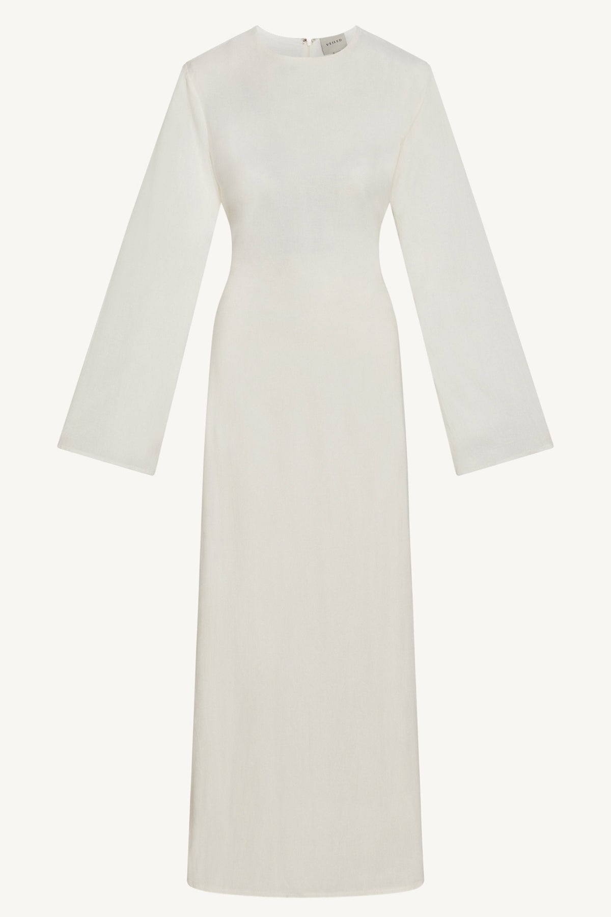 Nyla Linen Tie Maxi Dress - White