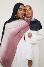 Ombre Modal Hijab - Deco Noir