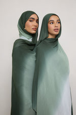 Ombre Modal Hijab - Forest Haze