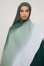 Ombre Modal Hijab - Forest Haze