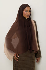 Ombre Modal Hijab - French Roast