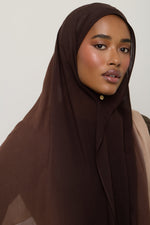Ombre Modal Hijab - French Roast