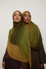 Ombre Modal Hijab - Golden Grove