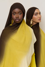 Ombre Modal Hijab - Honeycomb