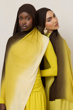 Ombre Modal Hijab - Honeycomb