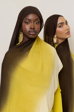 Ombre Modal Hijab - Honeycomb