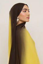 Ombre Modal Hijab - Honeycomb