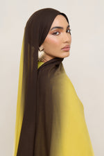 Ombre Modal Hijab - Honeycomb