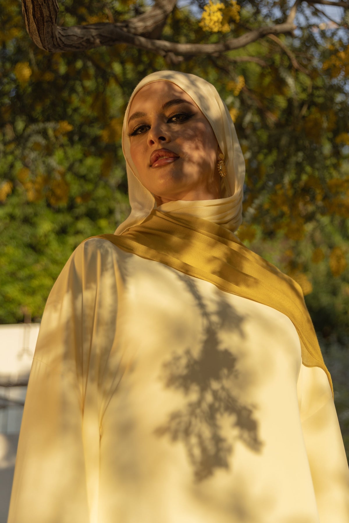 Ombre Modal Hijab - Limon