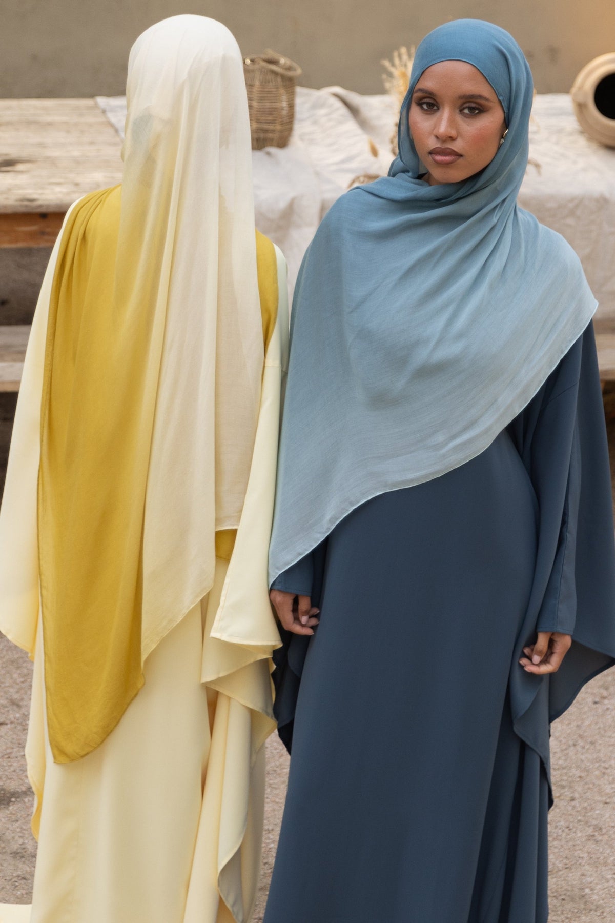 Ombre Modal Hijab - Limon