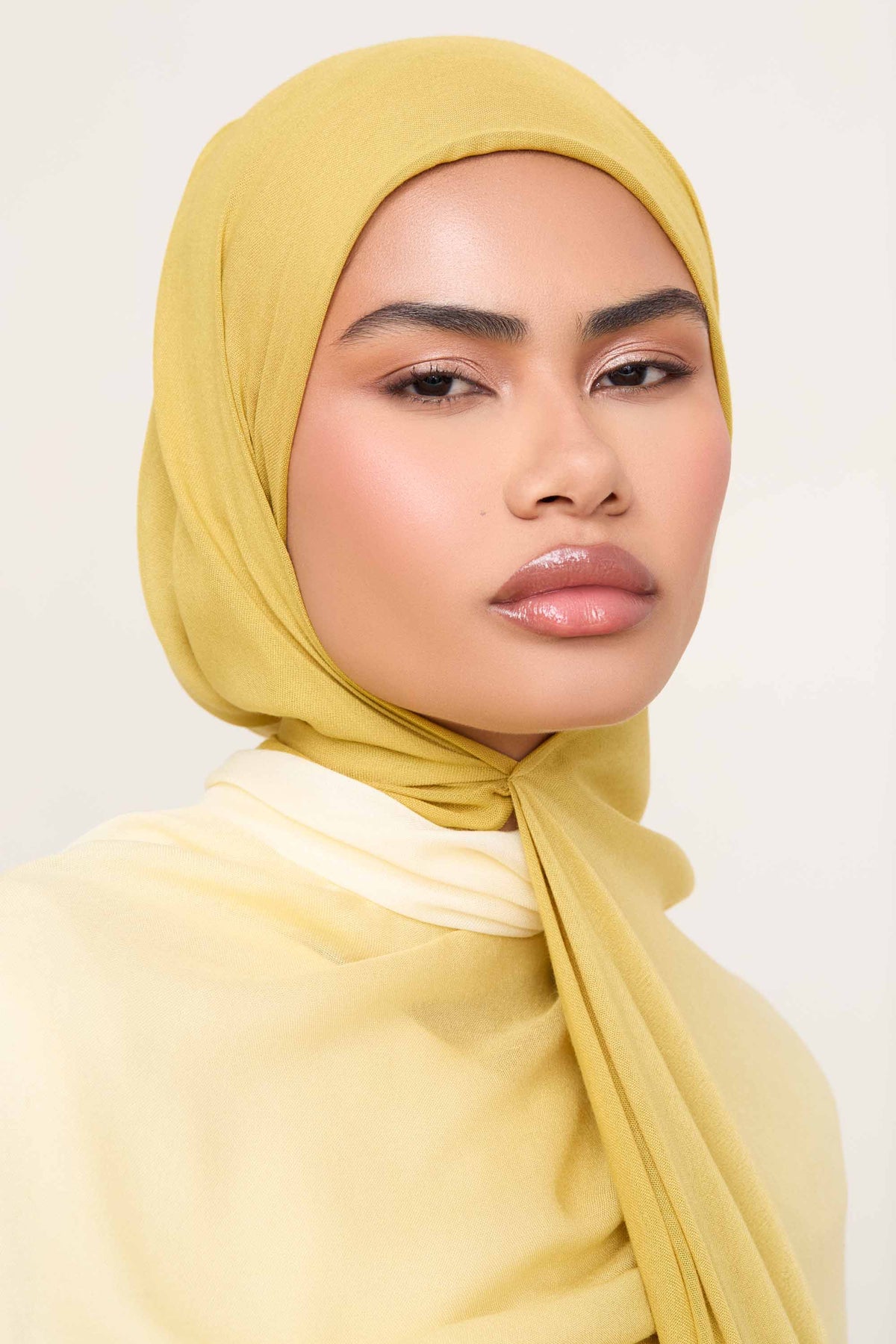 Ombre Modal Hijab - Limon