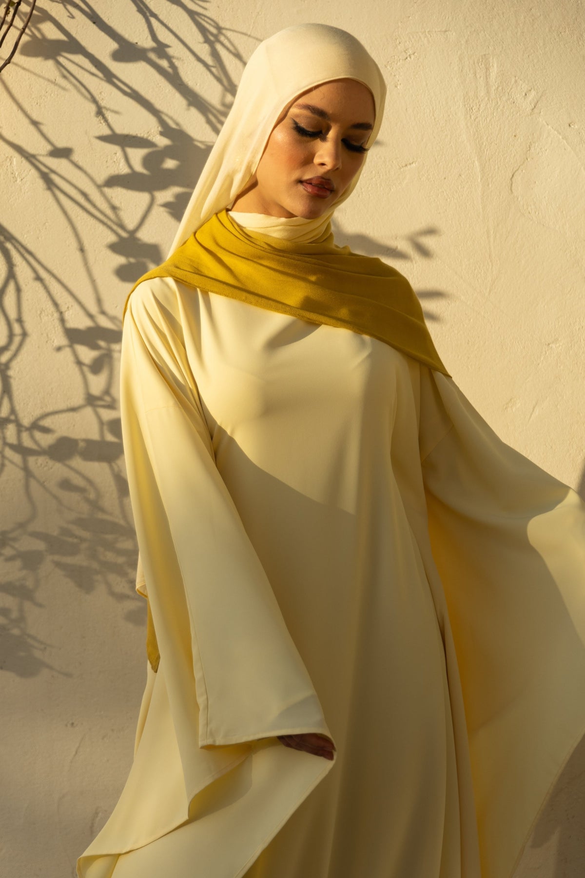 Ombre Modal Hijab - Limon