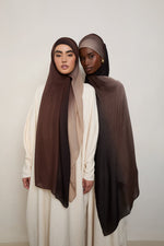 Ombre Modal Hijab - Mocha Meringue
