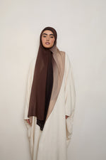 Ombre Modal Hijab - Mocha Meringue