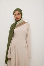 Ombre Modal Hijab - Moss