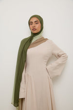 Ombre Modal Hijab - Moss