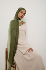 Ombre Modal Hijab - Moss