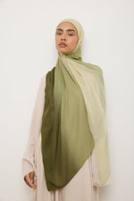 Ombre Modal Hijab - Olive