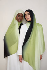 Ombre Modal Hijab - Peridot