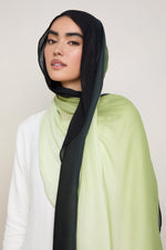 Ombre Modal Hijab - Peridot