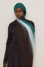 Ombre Modal Hijab - Rainforest Mist