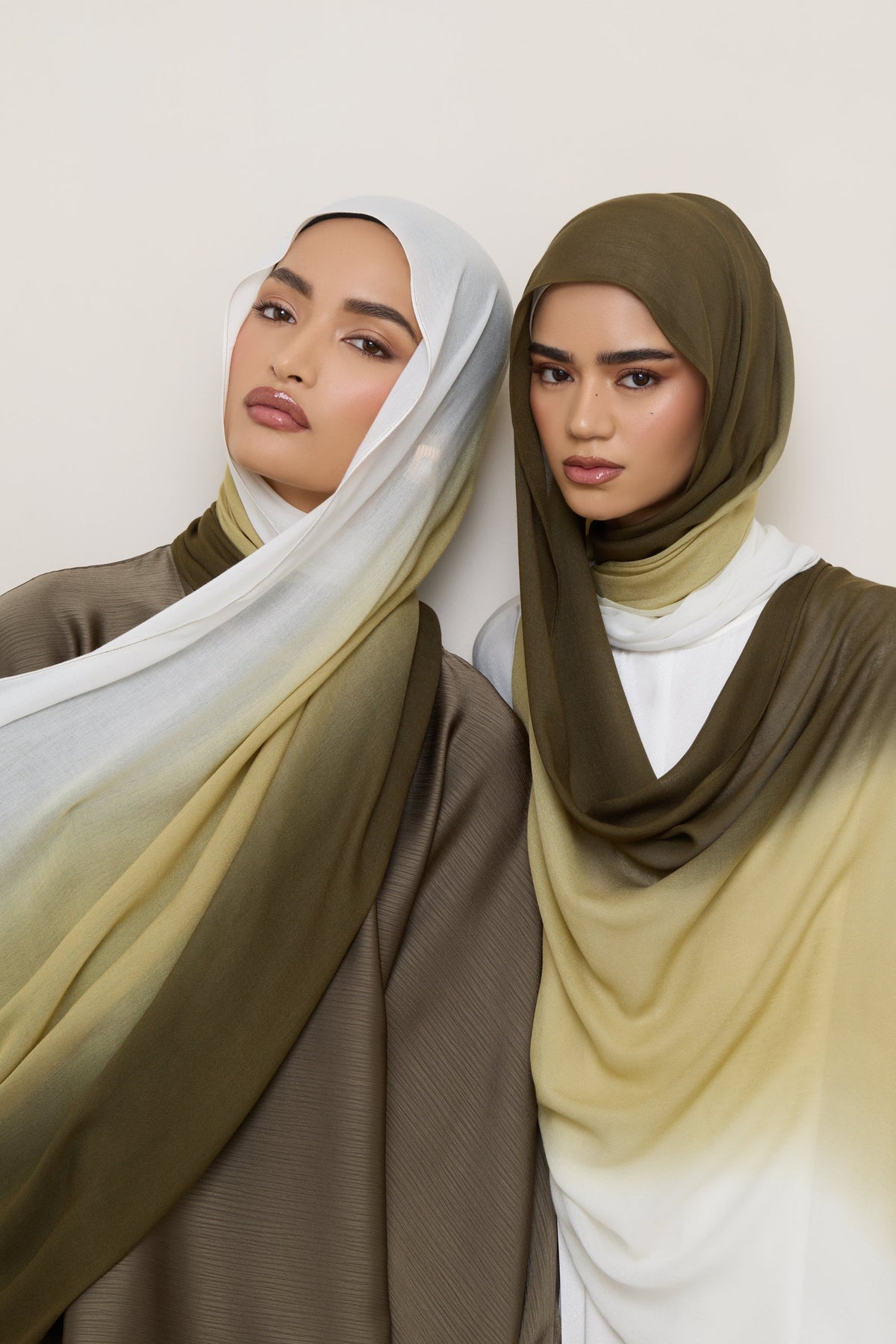 Ombre Modal Hijab - Sage