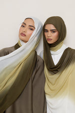 Ombre Modal Hijab - Sage