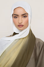 Ombre Modal Hijab - Sage