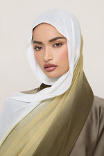 Ombre Modal Hijab - Sage