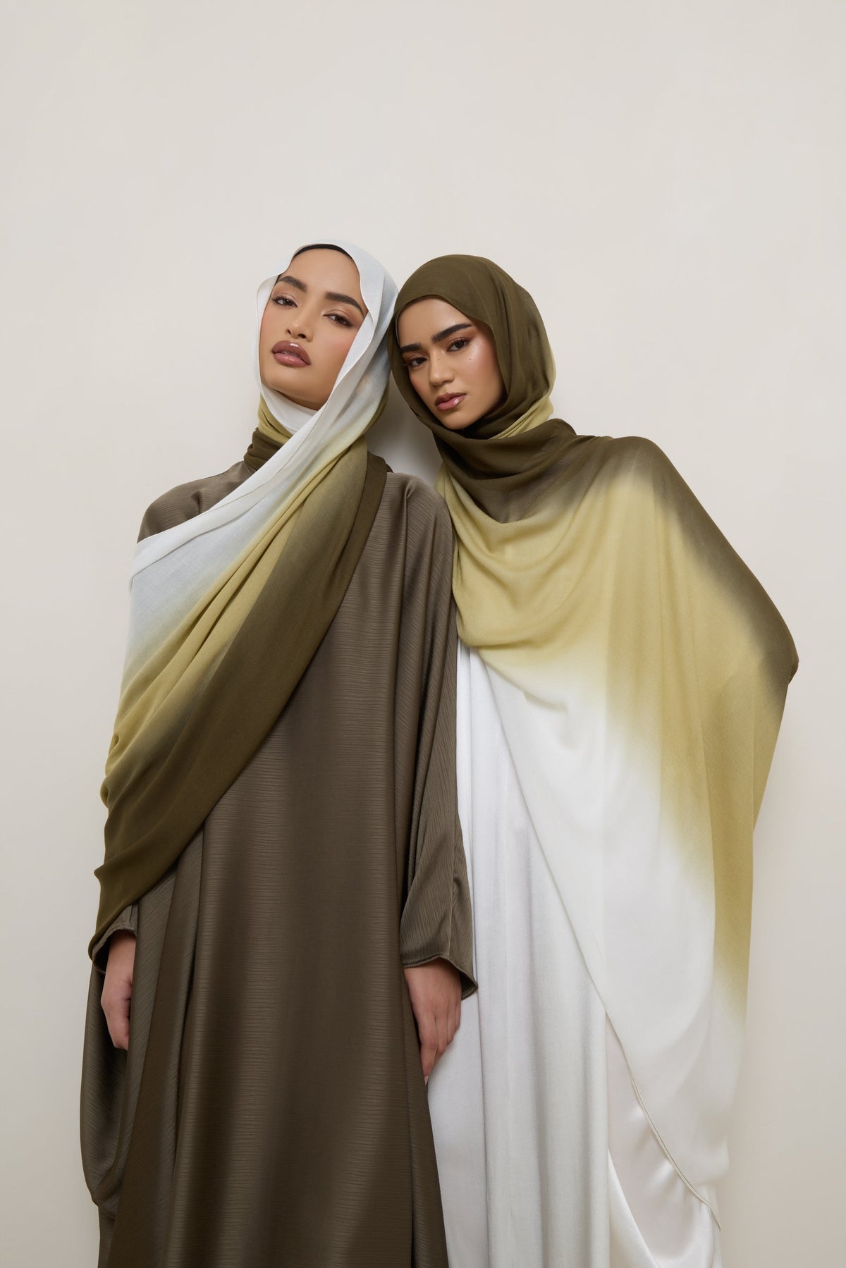 Ombre Modal Hijab - Sage