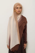 Ombre Modal Hijab - Sand Dollar