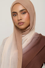 Ombre Modal Hijab - Sand Dollar