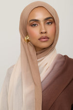 Ombre Modal Hijab - Sand Dollar