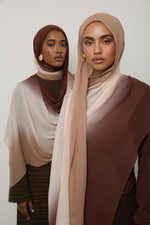 Ombre Modal Hijab - Sand Dollar