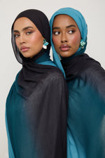 Ombre Modal Hijab - Sea Depths
