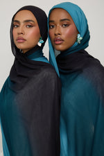 Ombre Modal Hijab - Sea Depths