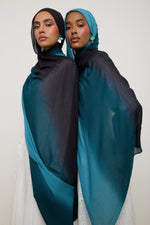 Ombre Modal Hijab - Sea Depths