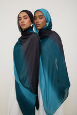 Ombre Modal Hijab - Sea Depths