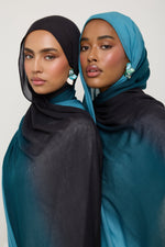 Ombre Modal Hijab - Sea Depths