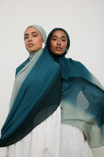 Ombre Modal Hijab - Spruce